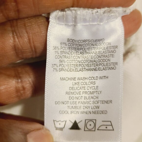 Marc NY Performance | Women's C'est La Vie Novelty Cream Sweatshirt (Size 2X) - Picture 6 of 13